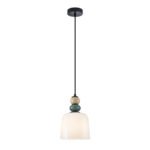 Pakabinamas šviestuvas BONATA PND-36573-1C-BK-WH