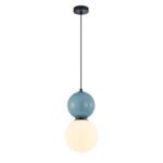 Pakabinamas šviestuvas MASTAL PND-36603-1L-BK-BLU