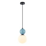 Pakabinamas šviestuvas MASTAL PND-36603-1M-BK-BLU