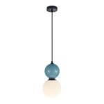 Pakabinamas šviestuvas MASTAL PND-36603-1S-BK-BLU