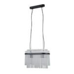 Pakabinamas šviestuvas BONTE L-41 cm juodos spalvos