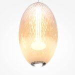 Pakabinamas LED šviestuvas BRUMA 19W chromo spalvos - Image 4