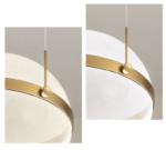 Pakabinamas LED šviestuvas ATLAS 34W aukso spalvos - Image 2