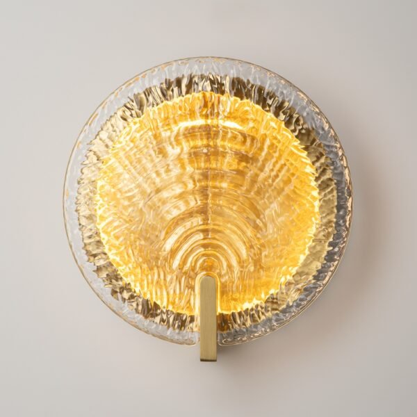 Sieninis LED šviestuvas REGATTA 8W žalvario spalvos