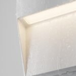 Sieninis lauko LED šviestuvas MANE SQUARE baltos spalvos - Image 5