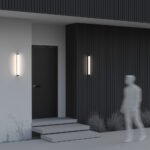 Sieninis lauko LED šviestuvas ROUNGE H50 juodos spalvos - Image 3