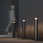 Pastatomas LED lauko šviestuvas OLTEN H80 grafito spalvos - Image 2