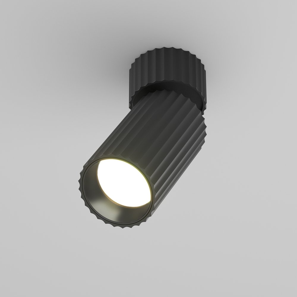 RENDER_Main_Image_C108CL_01_GU10_B_low Lubinis šviestuvas CALIPSO juodos spalvos - Image 1
