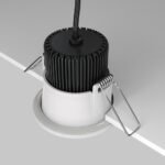 Įmontuojamas šviestuvas ZOOM 6W 3000K IP65 baltos spalvos - Image 5