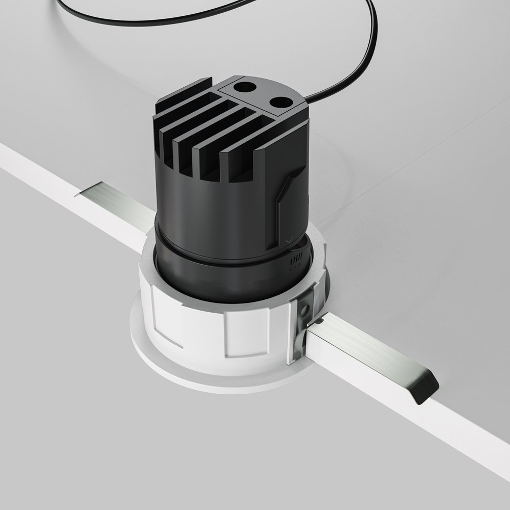 RENDER_Mounting_components_DL057_7W3K_W_low Įleidžiamas LED šviestuvas WISE 7W baltos spalvos - Image 9