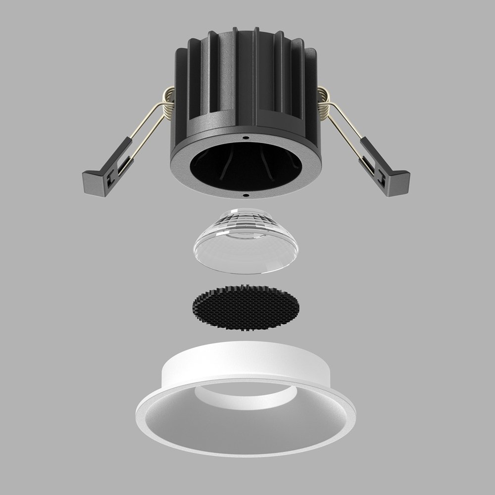 RENDER_Technical_Feature_DL058_12W3K_W_low Įleidžiamas LED šviestuvas ROUND 12W baltos spalvos - Image 4