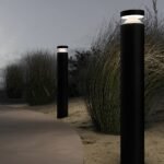 Pastatomas LED lauko šviestuvas OLTEN H80 grafito spalvos - Image 3