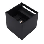 Sieninis LED šviestuvas CUBE 2x3W 4000K reguliuojamas šviesos kampas