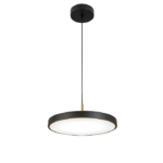 Pakabinamas LED šviestuvas 25145 juodos/žalvario spalvos