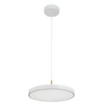 Pakabinamas LED šviestuvas 25146 baltos/žalvario spalvos - Image 2