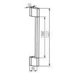 Sieninis LED lauko šviestuvas YALTE 12W CCT juodos spalvos - Image 12