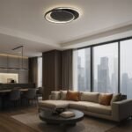 Lubinis LED šviestuvas CORDOBA 30W juodos spalvos - Image 2