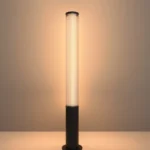 Lauko pastatomas LED šviestuvas GARDENIA F0064 juodos spalvos