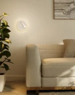 Sieninis LED šviestuvas LUX W0431 baltos spavlos - Image 2