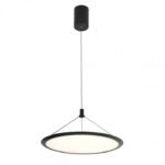 Pakabinamas LED šviestuvas CABRAS juodos spalvos CCT