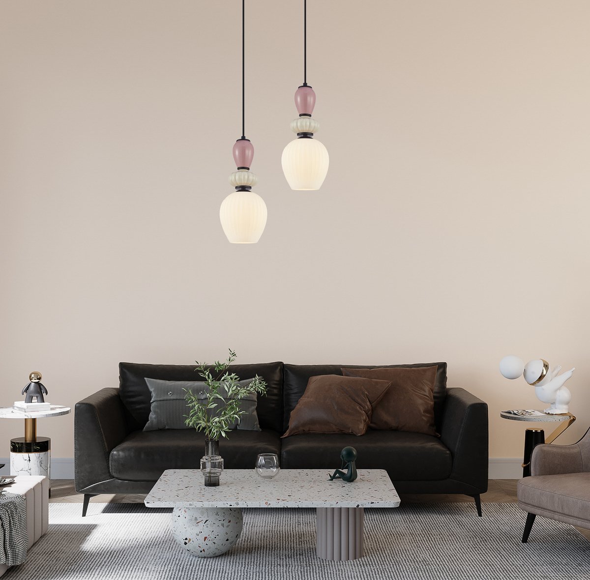 Colorful Wall Mockup, Interior Mockup