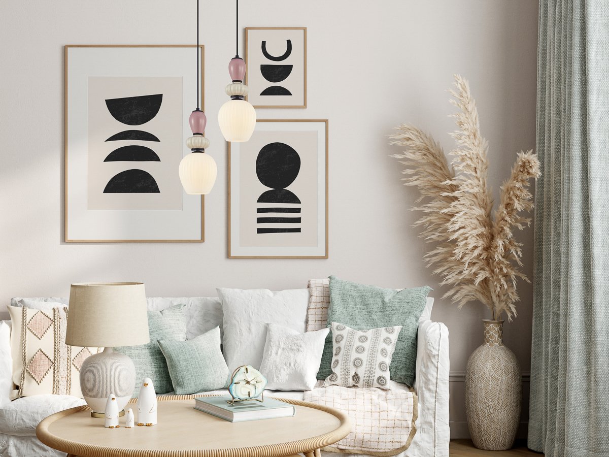 Gallery Wall Mockup, Interior Frame Mockup