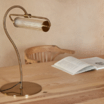 Stalinis LED šviestuvas ISON S1298 aukso spalvos