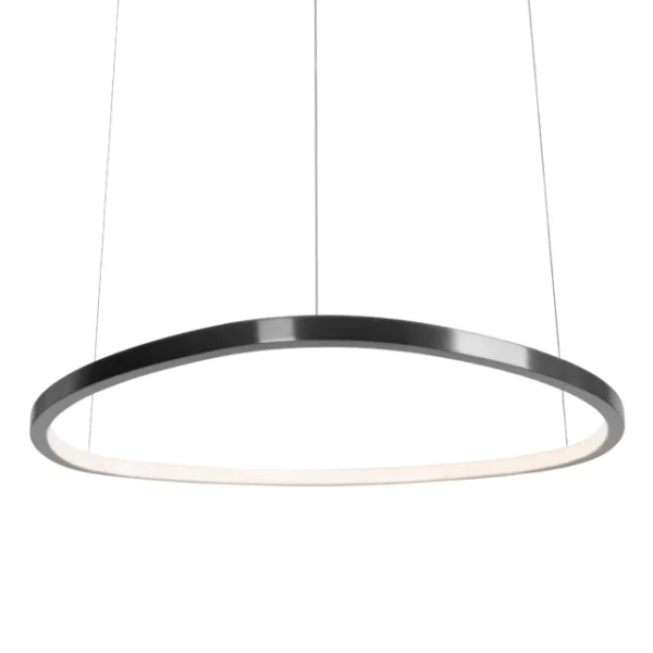 Pakabinamas LED šviestuvas CAYENNE 74 cm juodos spalvo