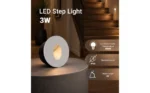 Įmontuojamas sieninis LED šviestuvas 7522 3W 3000K - Image 2