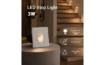 Įmontuojamas sieninis LED šviestuvas 7525 3W 4000K - Image 2