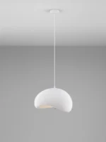 Pakabinamas šviestuvas AERE D40 baltos spalvos - Image 2