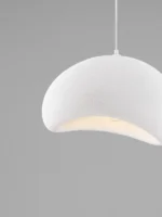 Pakabinamas šviestuvas AERE D50 baltos spalvos - Image 4