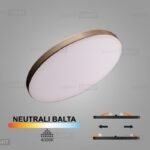 Įmontuojama LED panelė UNO 10W 4000K