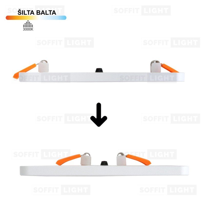 balta-imontuojama-led-panele-uno-10w-3000k-keiciamo-skersmens (2) Įmontuojama LED panelė UNO 10W 3000K - Image 4