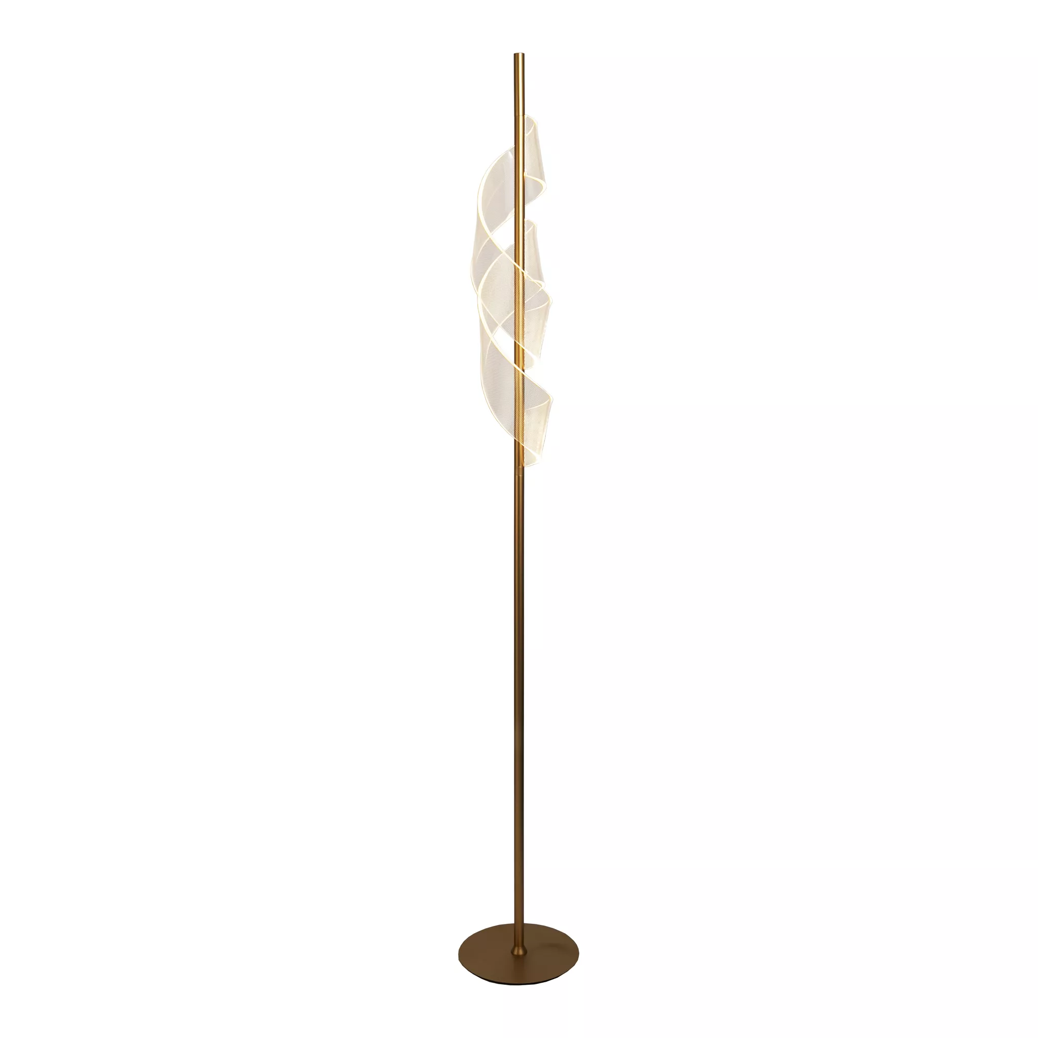 fit (19) Pastatomas LED šviestuvas LUX & BELLE aukso spalvos - Image 1