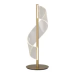 Pastatomas LED šviestuvas LUX & BELLE aukso spalvos