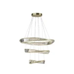 Pakabinamas LED šviestuvas LUX & BELLE žalvario spalvos