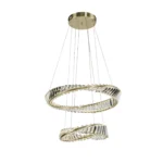 Pakabinamas LED šviestuvas LUX & BELLE žalvario spalvos