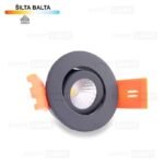 Įmontuojamas LED šviestuvas 1W IP44 3000K