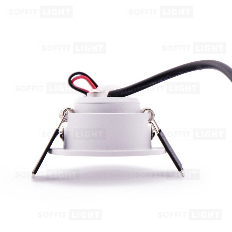 imontuojamas-led-sviestuvas-1w-baltas-3000k-ip44-su-jungtimi (2) Įmontuojamas LED šviestuvas 1W IP44 3000K - Image 3