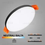 Įmontuojama LED panelė UNO 10W 4000K