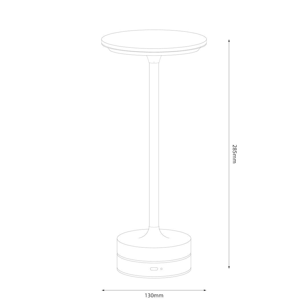 ml2269$h Stalinis LED šviestuvas TAVOLO 2.5W CCT pritemdomas - Image 8