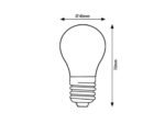 LED lemputė E27 G45 4W 2700K - Image 3