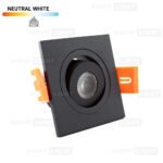 Įmontuojamas LED šviestuvas 1W IP44 4000K