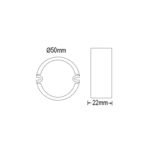 Impulsinis maitinimo šaltinis LED 20W 0.83A IP67 - Image 3