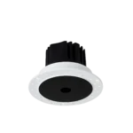 Priglaistomas LED šviestuvas INFINITY 12W juodos spalvos