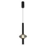 Pakabinamas LED šviestuvas PADRE 7W juodos spalvos - Image 5
